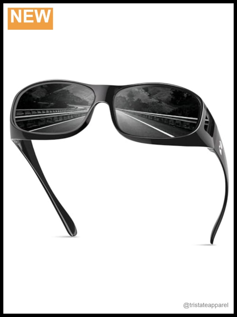 Night Driving Glasses Fit Over Eyeglasses Polarized TAC HD Yellow Lens